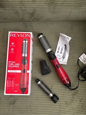 Revlon Red and Black Hot Air Brush Styler